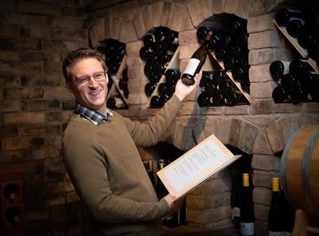 Wirt und Sommelier Lukas Krenn