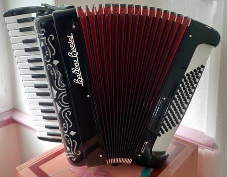 accordéon Ballone Burini 34notes 72basses - Au Soufflet Qui Swing 
