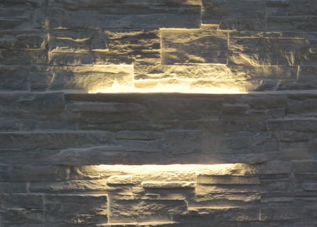 Steinwerke.ch moderne Wandverkleidung - Steinwandbeleuchtung - Deko - Design - Wandpaneele, Modern - Elegant - Exklusiv - Steinwandbeleuchtung - Kunststein - Ambiente - Freude