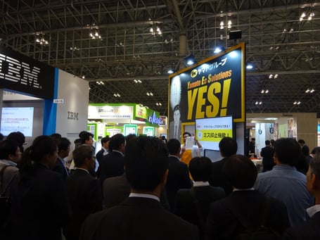 通販ソリューション展　ヤマトブースにて実演
