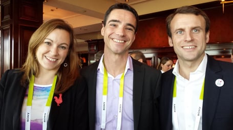 Emmanuel Macron , Axelle Lemaire Dimitri Carbonnelle