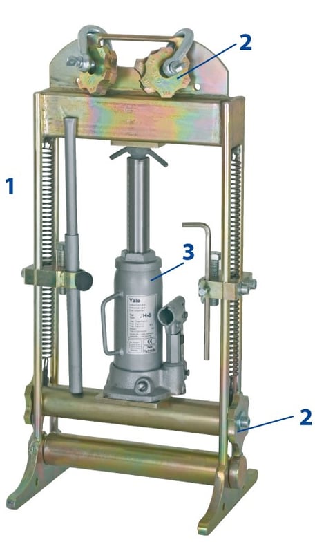 PE-Rückformer, Quetschen