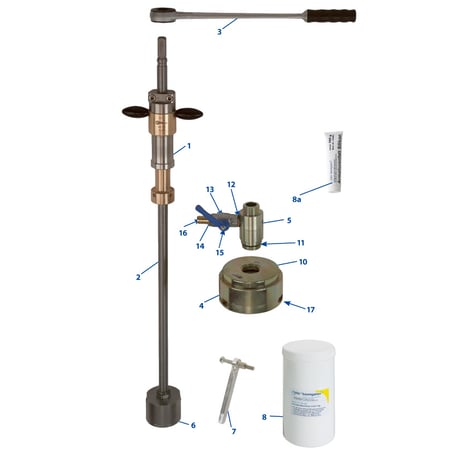 Druckluftmotore, Antriebe, Anbohrmotore, Anbohrmaschinen, Bohrmaschinen, Anbohrgeräte, Anbohrständer, Perfekt 3, Gasleitungen anbohren, Wasserleitungen anbohren, Fräser, Zentrierbohrer, Lochfräser, Sägekranzfräser