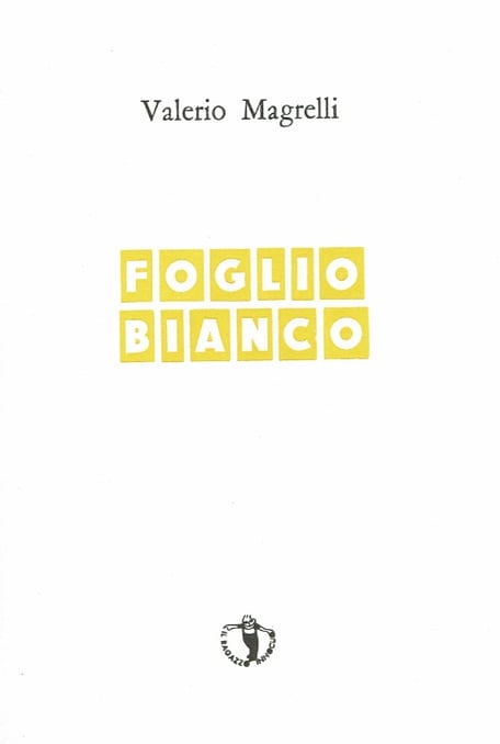 copertina con stampa tipografica a due colori