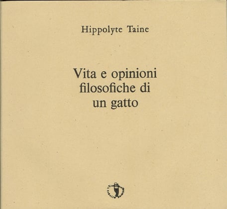 copertina con stampa tipografica in nero