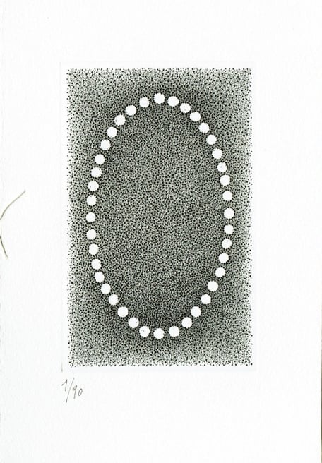 incisione originale a punzone di Giulia Napoleone