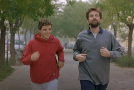 Nanni Moretti et Guiseppe Sanfelice, père et fils
