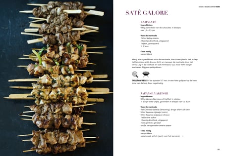 Book design and illustrations by Marijke Lucas - Lucas & Lucas for TERRA - Spread from the chapter MEAT