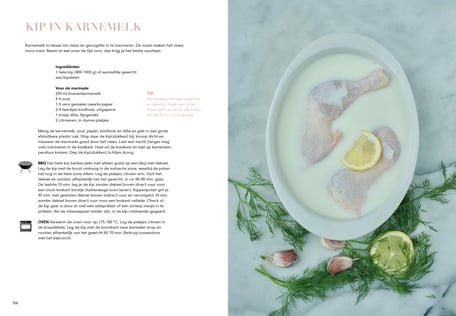 Book design and illustrations by Marijke Lucas - Lucas & Lucas for TERRA - Spread from the chapter POULTRY