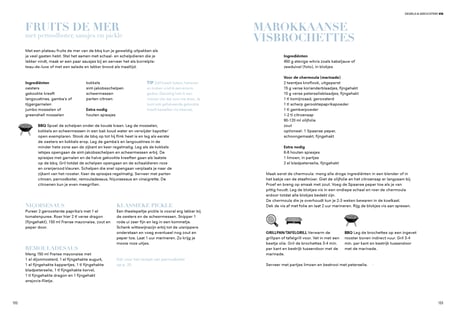 Book design and illustrations by Marijke Lucas - Lucas & Lucas for TERRA - Spread from the chapter FISH