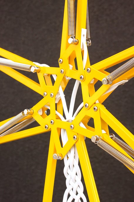 BOLTED LAMP- IKEA Hacked by Lucas & Lucas - light object made of TERTIAL desk lamps and MARIUS stool