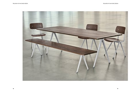 Art direction and book design by Marijke Lucas - Lucas & Lucas, for Ahrend and HAY - Chapter: Relaunch of an Iconic Design