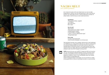 Book design and illustrations by Marijke Lucas - Lucas & Lucas for TERRA - Spread from the chapter VEGETARIAN