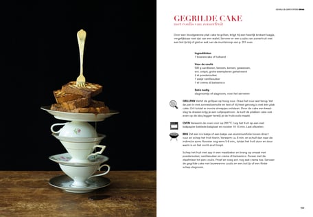 Book design and illustrations by Marijke Lucas - Lucas & Lucas for TERRA - Spread from the chapter DESSERT