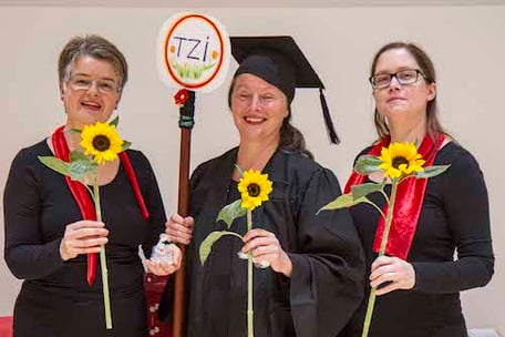 Feierlicher Abschluss der TZI-Ausbildung