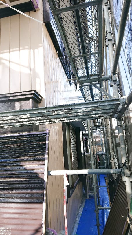 千葉市緑区誉田町の外壁塗装工事画像　その2