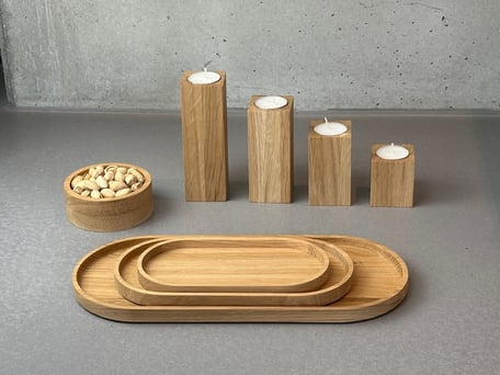 Schalen, Pizzateller, Serviertabletts © Macani WOODDESIGN
