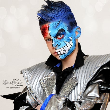 Kinderschminken_Vorlagen; Schminkfarben_kaufen_Schweiz; Kinderschminken_Kurse; einfach; Halloween