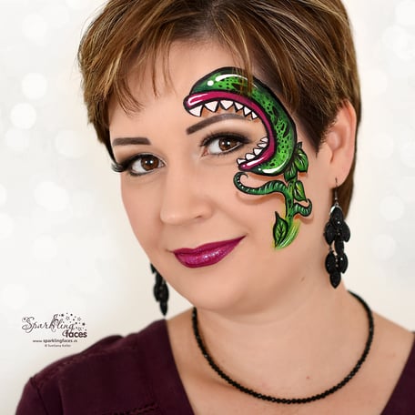 Kinderschminken_Vorlagen; Schminkfarben_kaufen_Schweiz; Kinderschminken_Kurse; einfach; Kürbis