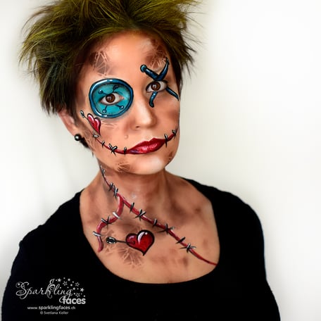 Kinderschminken_Vorlagen; Schminkfarben_kaufen_Schweiz; Kinderschminken_Kurse; einfach; Halloween