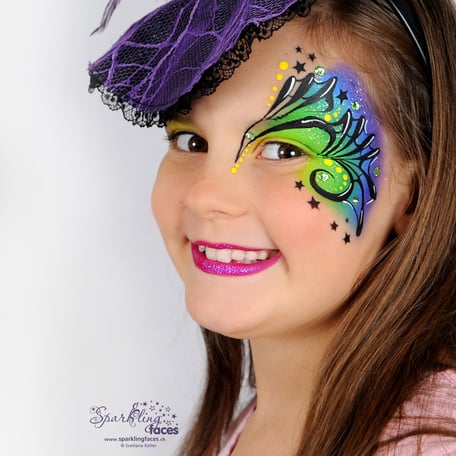 Kinderschminken_Vorlagen; Schminkfarben_kaufen_Schweiz; Kinderschminken_Kurse; einfach; Totenkopf