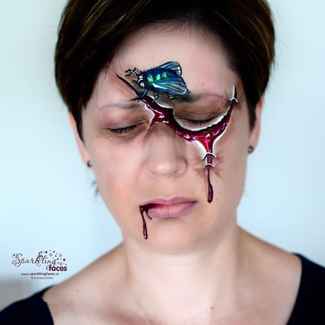 Kinderschminken_Vorlagen; Schminkfarben_kaufen_Schweiz; Kinderschminken_Kurse; einfach; Halloween