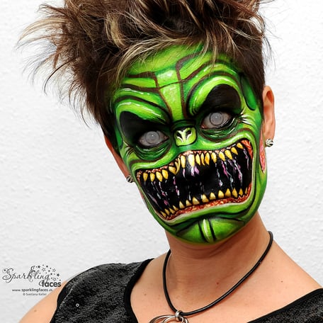 Kinderschminken_Vorlagen; Schminkfarben_kaufen_Schweiz; Kinderschminken_Kurse; einfach; Totenkopf