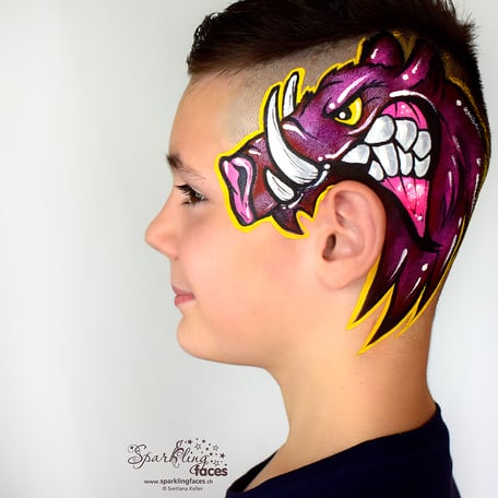 Kinderschminken_Vorlagen; Schminkfarben_kaufen_Schweiz; Kinderschminken_Kurse; einfach; Halloween