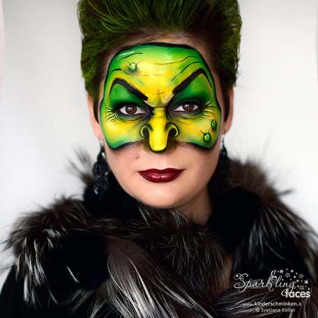 Kinderschminken_Vorlagen; Schminkfarben_kaufen_Schweiz; Kinderschminken_Kurse; einfach; Totenkopf