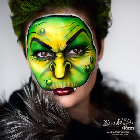 Kinderschminken_Vorlagen; Schminkfarben_kaufen_Schweiz; Kinderschminken_Kurse; einfach; Totenkopf