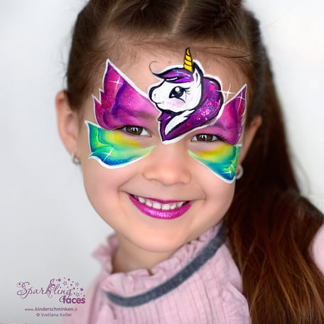Kinderschminken_Vorlagen; Schminkfarben_kaufen_Schweiz; Kinderschminken_Kurse; einfach; Schmetterling