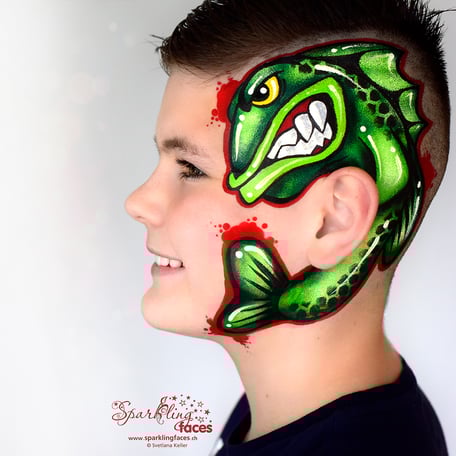 Kinderschminken_Vorlagen; Schminkfarben_kaufen_Schweiz; Kinderschminken_Kurse; einfach; Kürbis