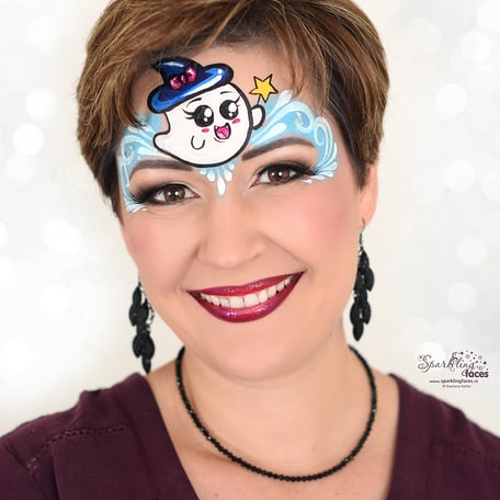 Kinderschminken_Vorlagen; Schminkfarben_kaufen_Schweiz; Kinderschminken_Kurse; einfach; Kürbis