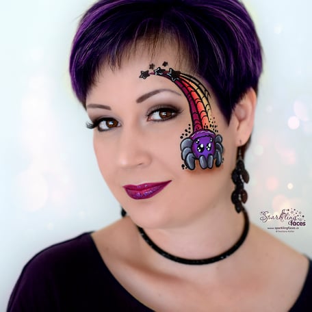 Kinderschminken_Vorlagen; Schminkfarben_kaufen_Schweiz; Kinderschminken_Kurse; einfach; Halloween