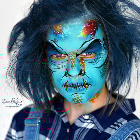 Kinderschminken_Vorlagen; Schminkfarben_kaufen_Schweiz; Kinderschminken_Kurse; einfach; Totenkopf