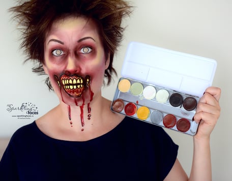 Kinderschminken_Vorlagen; Schminkfarben_kaufen_Schweiz; Kinderschminken_Kurse; einfach; Halloween