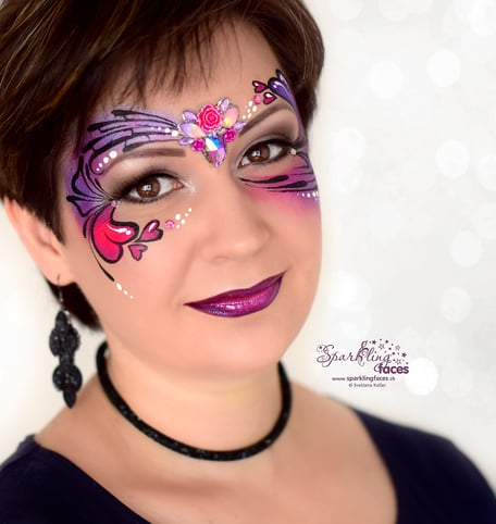 Kinderschminken_Vorlagen; Schminkfarben_kaufen_Schweiz; Kinderschminken_Kurse; Svetlana_Keller; Ballonmodellieren; Ballonmodellage; Airbrush_Tattoos; einfach; Herz