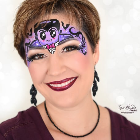 Kinderschminken_Vorlagen; Schminkfarben_kaufen_Schweiz; Kinderschminken_Kurse; einfach; Kürbis