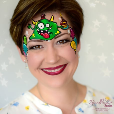 Kinderschminken_Vorlagen; Schminkfarben_kaufen_Schweiz; Kinderschminken_Kurse; einfach; Totenkopf