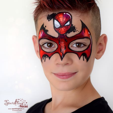 Kinderschminken_Vorlagen; Schminkfarben_kaufen_Schweiz; Kinderschminken_Kurse; Svetlana_Keller; face_painting; Ballonmodellieren; Ballonmodellage; Airbrush_Tattoos; einfach; Batman