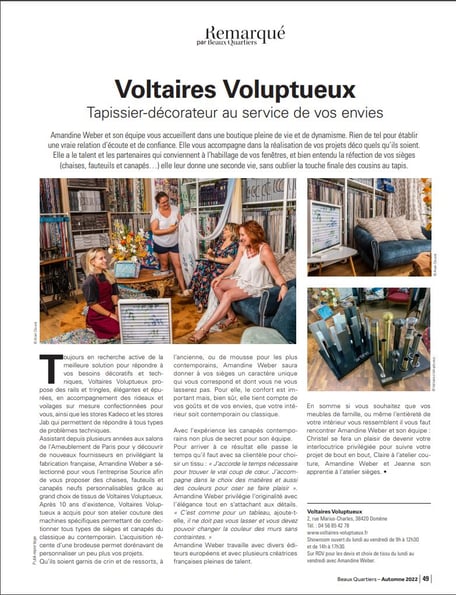 Beaux quartiers septembre 2022