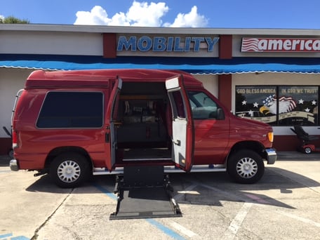 1998 Ford E150 Hiptop Mobility Van