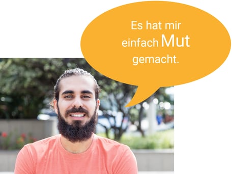 LINA-Teilnehmerstimmen: Es hat mir Mut gemacht.