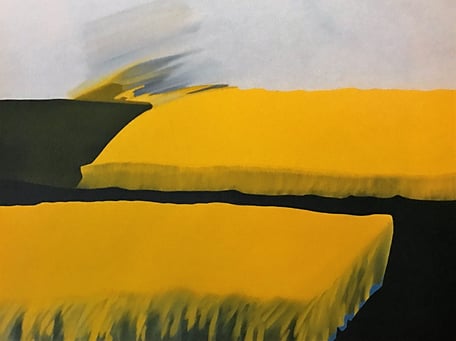 Raps 1, Öl auf Leinwand