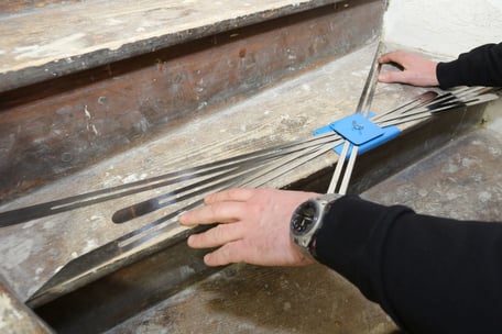 Treppe richtig zuschneiden