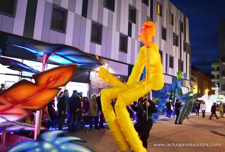 Spectacles Rue déambulatoires de Noël