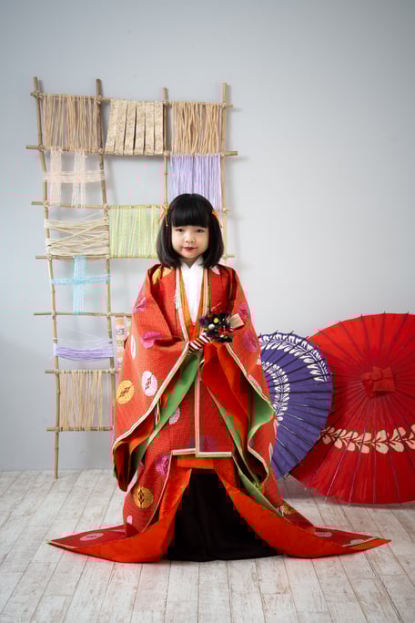 十二単体験　こども