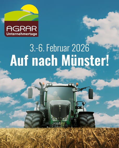 Logo der Agrarunternehmertage 2026 in Münster