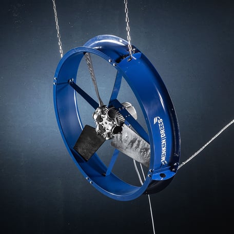 Großvieh-Ventilator MD EC FLOW im Einsatz