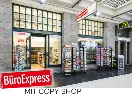 BüroExpress mit Copy-Shop - Bahnhof Zürich Enge